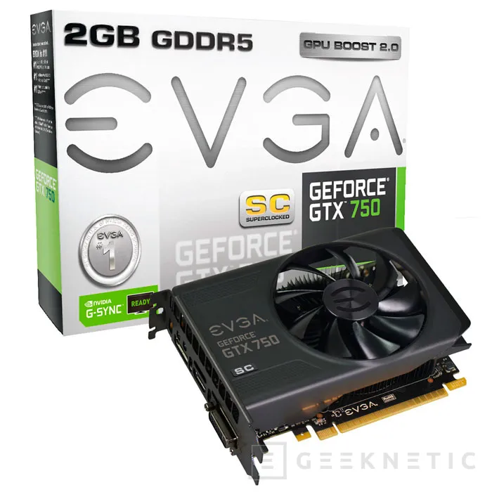 EVGA tiene listos dos modelos de GTX 750 con 2 GB de memoria, Imagen 2
