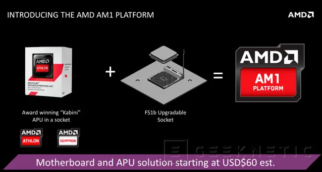 AMD AM1, nueva plataforma para ordenadores económicos, Imagen 1