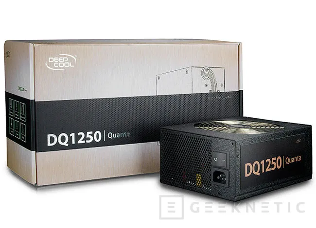 Deepcool Quanta DQ-1250W, nueva fuente con eficiencia 80 PLUS Platinum, Imagen 1