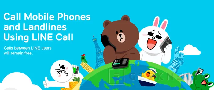 LINE se lanza a por Skype ofreciendo llamadas baratas a teléfonos de todo el mundo, Imagen 1