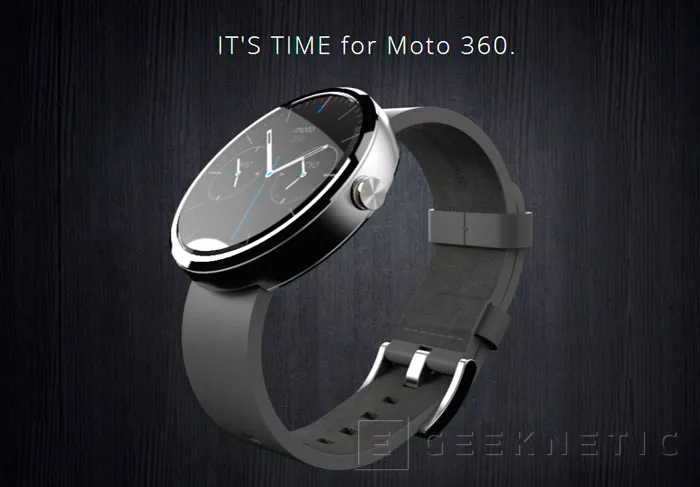 Motorola prioriza el diseño con su Moto 360, su primer reloj con Android, Imagen 3