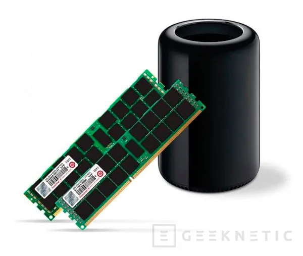 Transcend consigue fabricar kits de 128 GB de RAM para los Mac Pro por 2.500 Dólares, Imagen 1