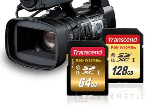 Nuevas tarjetas SDXC de Transcend de alta velocidad para grabación 4K, Imagen 1