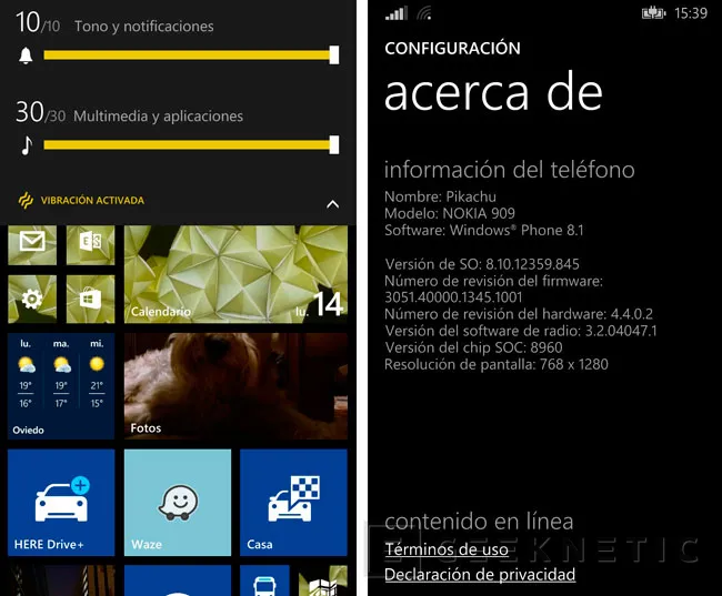 Windows Phone 8.1 ya está disponible en forma de preview para desarrolladores, Imagen 2