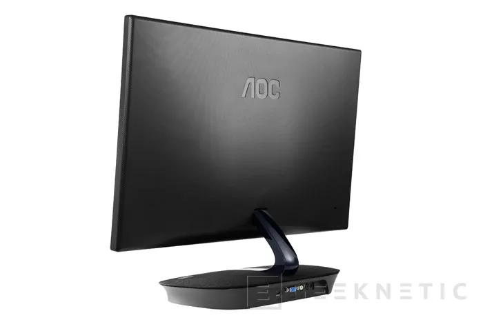 AOC integra dos altavoces de 7 W a su nuevo monitor con Miracast, Imagen 2