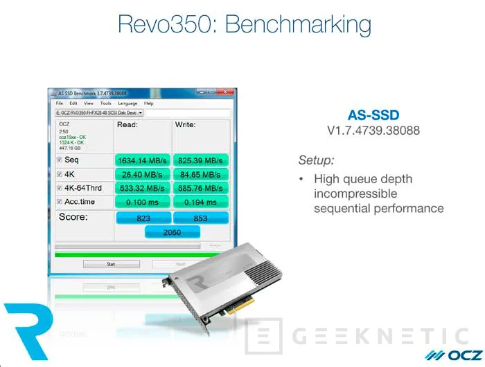 Geeknetic Los nuevos SSD OCZ RevoDrive 350 alcanzan una velocidad de 1800 MB/s  1