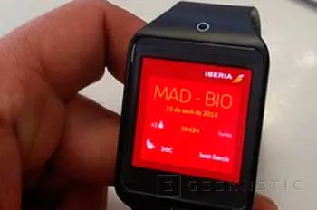 Iberia y Samsung lanzan la primera tarjeta de embarque para smartwatch, Imagen 2
