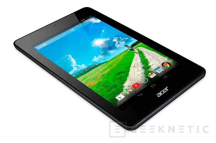 Acer va a por todas lanzando su tablet Iconia One 7 por menos de 140 Euros, Imagen 1