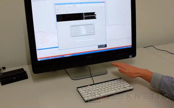 Microsoft sorprende con un teclado capaz de reconocer gestos en el aire, Imagen 1