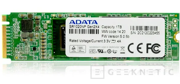 ADATA tiene un SSD M.2 capaz de alcanzar los 1.800 MB/s, Imagen 1