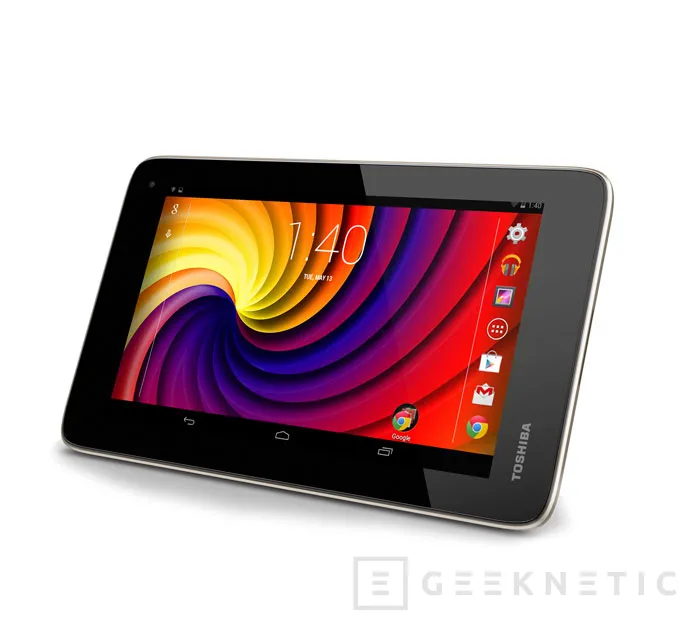 Más tablets económicas de Toshiba, ahora con Android, Imagen 1