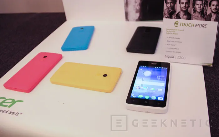 Geeknetic ACER presenta tres nuevos smartphones de la gama Liquid 4