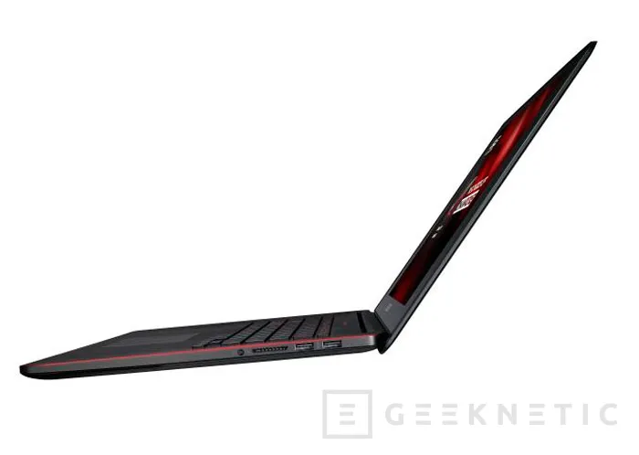 ASUS ROG GX500, un ultrabook gaming con una GTX 860M y 19 mm de grosor, Imagen 2
