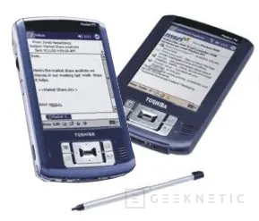 Toshiba PocketPC e400 y e800, Imagen 1
