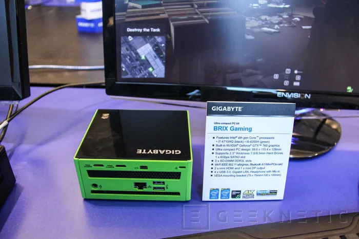 Gigabyte amplía la gama de mini PCs BRIX Gaming, Imagen 2