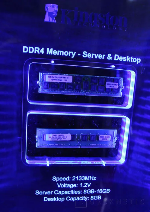 Primeros módulos DDR4 de Kingston, Imagen 1