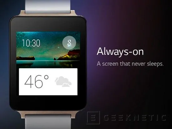 Desveladas las especificaciones del LG G Watch, Imagen 2