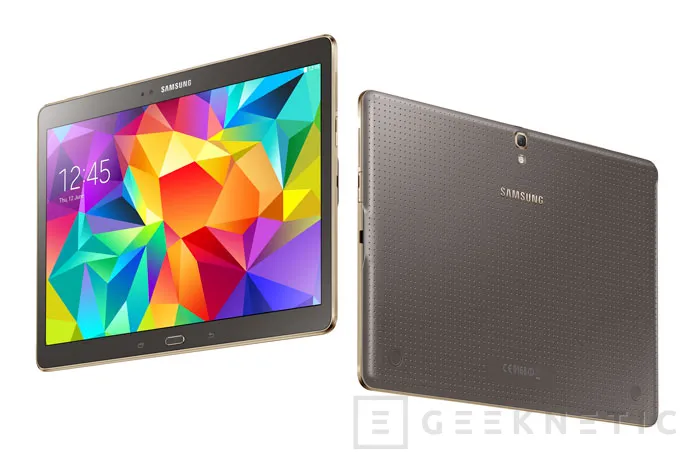 Samsung lanza los nuevos Galaxy Tab S con perfil ultrafino y resolución WQXGA, Imagen 1