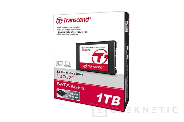Transcend presenta los SSD370 con capacidades de 32 GB a 1 TB , Imagen 2