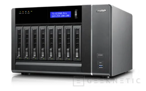 Nuevos NAS de altas prestaciones QNAP Turbo NAS TS-ECx80 PRO series, Imagen 1