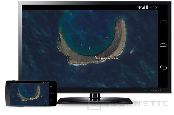 Google ya permite mostrar la pantalla del móvil en la TV con Chromecast, Imagen 1