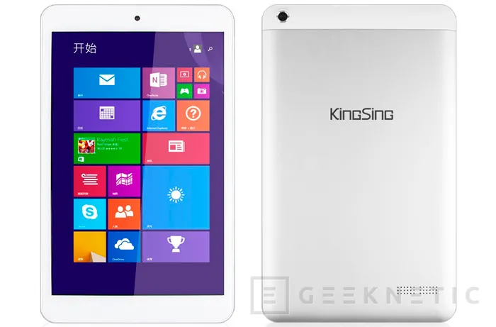 Kingsing W8 es un Tablet Windows por 100 Dólares, Imagen 1