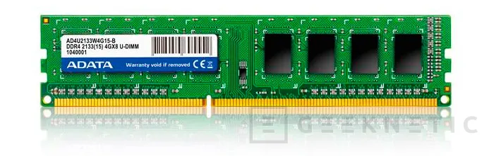 ADATA presenta oficialmente sus primeros módulos DDR4, Imagen 1