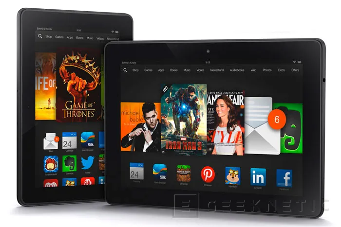 Se filtra una nueva versión del Kindle Fire HDX con un Snapdragon 805, Imagen 1