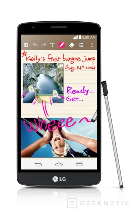 LG G3 Stylus, un LG G3 con stylus táctil y especificaciones recortadas, Imagen 1