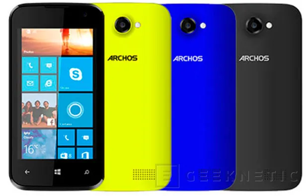 Archos lanza un tablet y un móvil con Windows para el mercado más asequible, Imagen 1