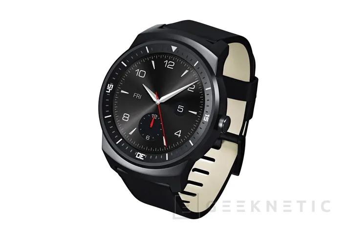 LG presenta oficialmente su reloj circular G Watch R, Imagen 1