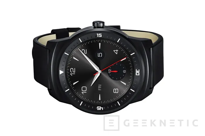LG presenta oficialmente su reloj circular G Watch R, Imagen 2