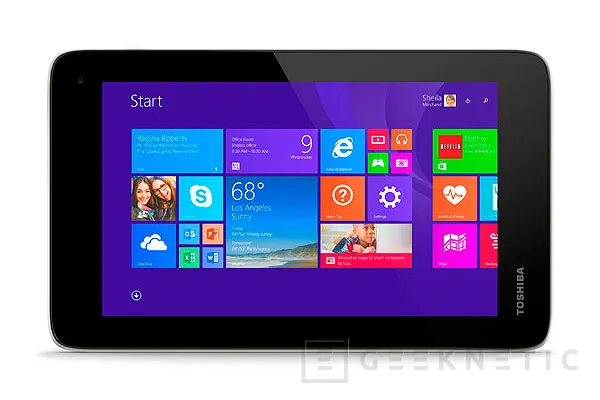 Toshiba Encore Mini, 7 pulgadas de tablet con Windows 8.1 por menos de 120 Dólares, Imagen 1