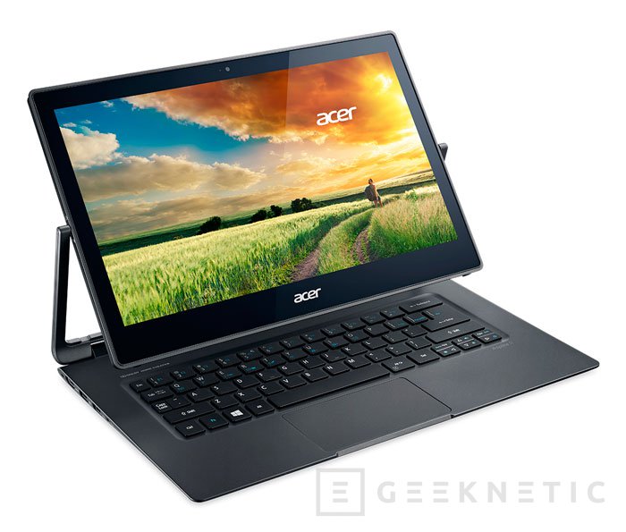 ACER presenta los port tiles h bridos Aspire R13 y R14