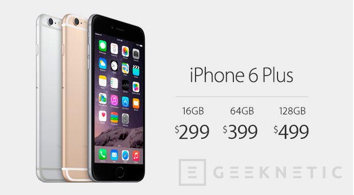 Apple lanza el iPhone 6 en dos tamaños de 4,7 y 5,5 pulgadas