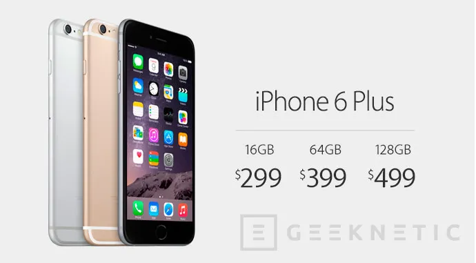 Geeknetic Apple lanza el iPhone 6 en dos tamaños de 4,7 y 5,5 pulgadas 3