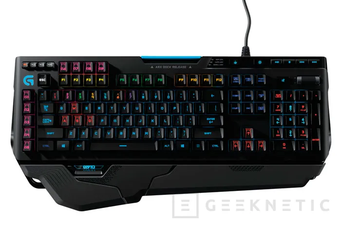 Logitech también muestra su nuevo teclado mecánico G910 Orion Spark, Imagen 1