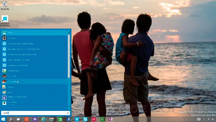 Ya disponible para descargar Windows 10 en su versión preview, Imagen 1