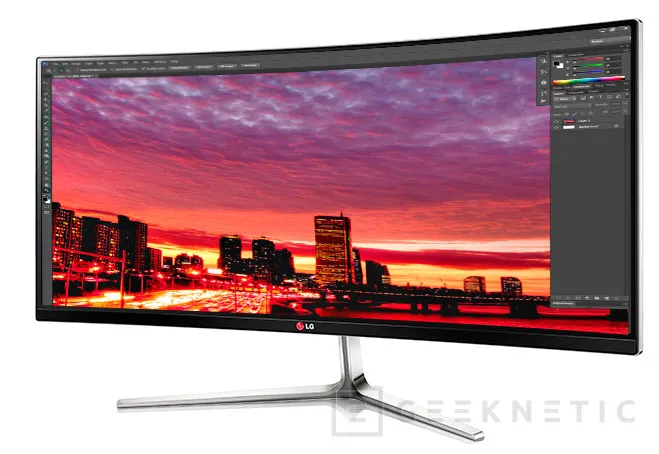 LG lanza al mercado su monitor de 3440x1440 con panel curvado, Imagen 1