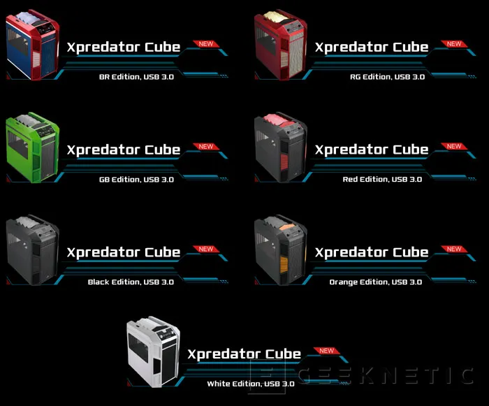 Aerocool apunta a ordenadores gaming compactos con sus nuevas torres Xpredator Cube, Imagen 3