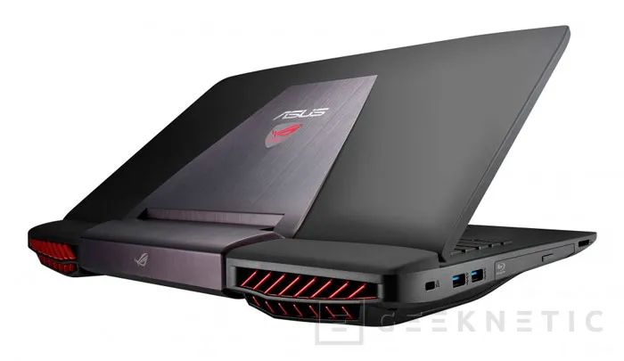 ASUS también apuesta por las nuevas GTX 980M y GTX 970M para sus nuevos portátiles ROG G751, Imagen 1