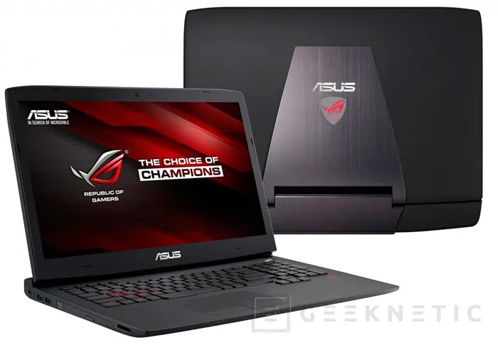 ASUS también apuesta por las nuevas GTX 980M y GTX 970M para sus nuevos portátiles ROG G751, Imagen 3