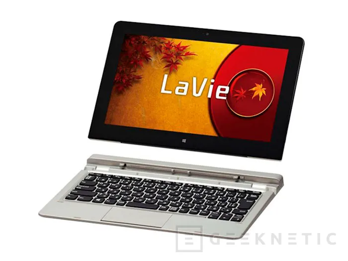 NEC Lavie U, nuevo tablet híbrido con procesadores Intel Broadwell, Imagen 1