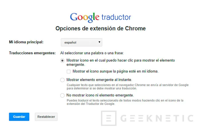 Google lanza una extensión de Chrome para traducir textos seleccionados, Imagen 2