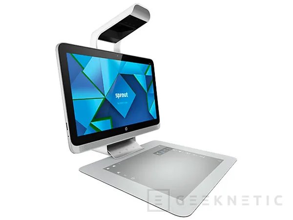 HP Sprout, un PC todo en uno con proyector y tableta táctil, Imagen 1