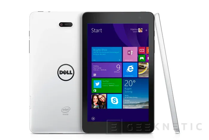 Dell Venue 8 Pro 3000, un tablet Windows 8.1 por menos de 160 Euros., Imagen 1