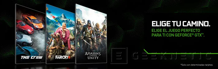 The Crew, Assassin’s Creed Unity o Far Cry 4 gratis por la compra de una NVIDIA GeForce GTX de gama alta, Imagen 1