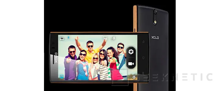El nuevo Smartphone Xolo Q1020 incorpora un marco de madera, Imagen 1