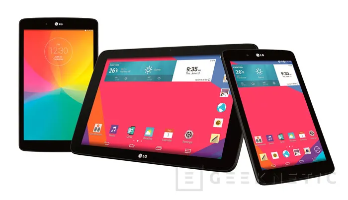 LG presenta nuevos modelos de tablets G Pad con precios ajustados, Imagen 1