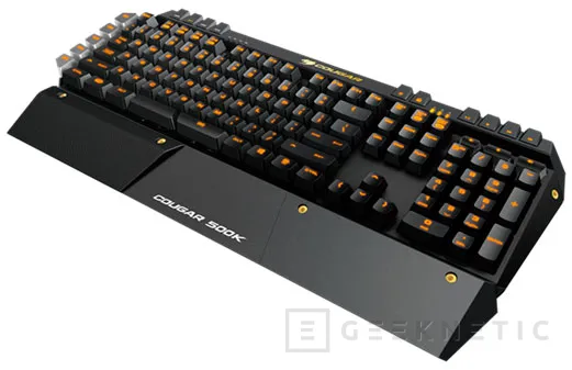 El nuevo teclado Cougar 500K integra la tecnología N-Key Rollover, Imagen 1
